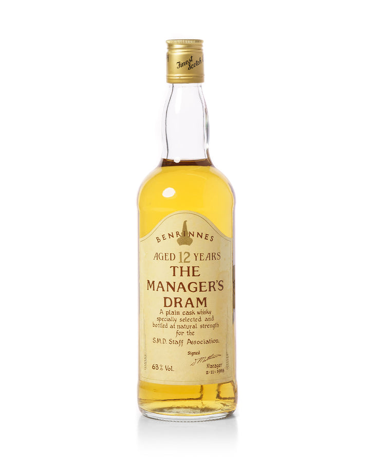 Benrinnes 1988 12 Year Old The Manager's Dram