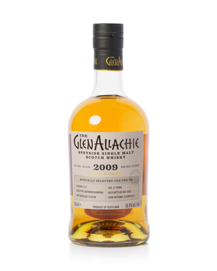 Glenallachie 2009 12 Year Old Single Cask Sauternes Barrique With Original Box