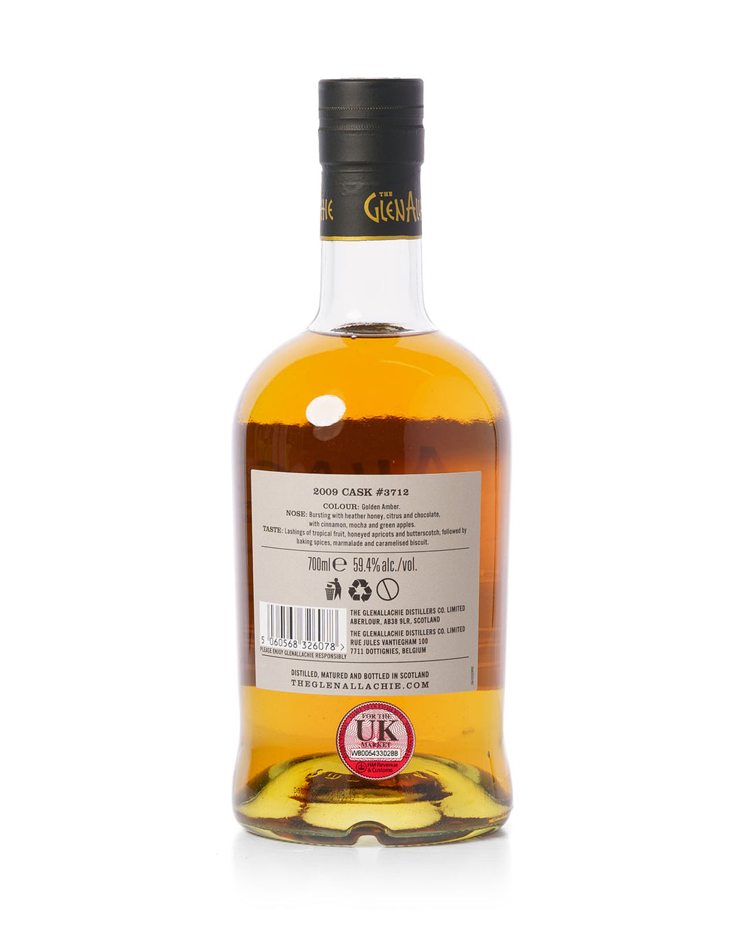 Glenallachie 2009 12 Year Old Single Cask Sauternes Barrique With Original Box