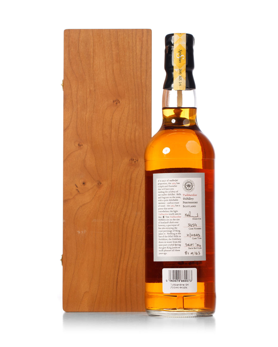 Tullibardine 1964 With Original Wood Box