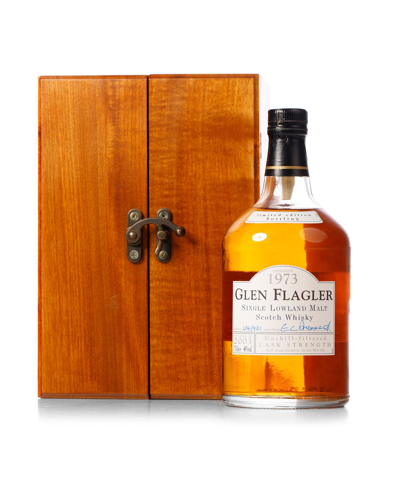 Glen Flagler 1973 29 Year old Bottled 2003 With Original Wood Box – The ...