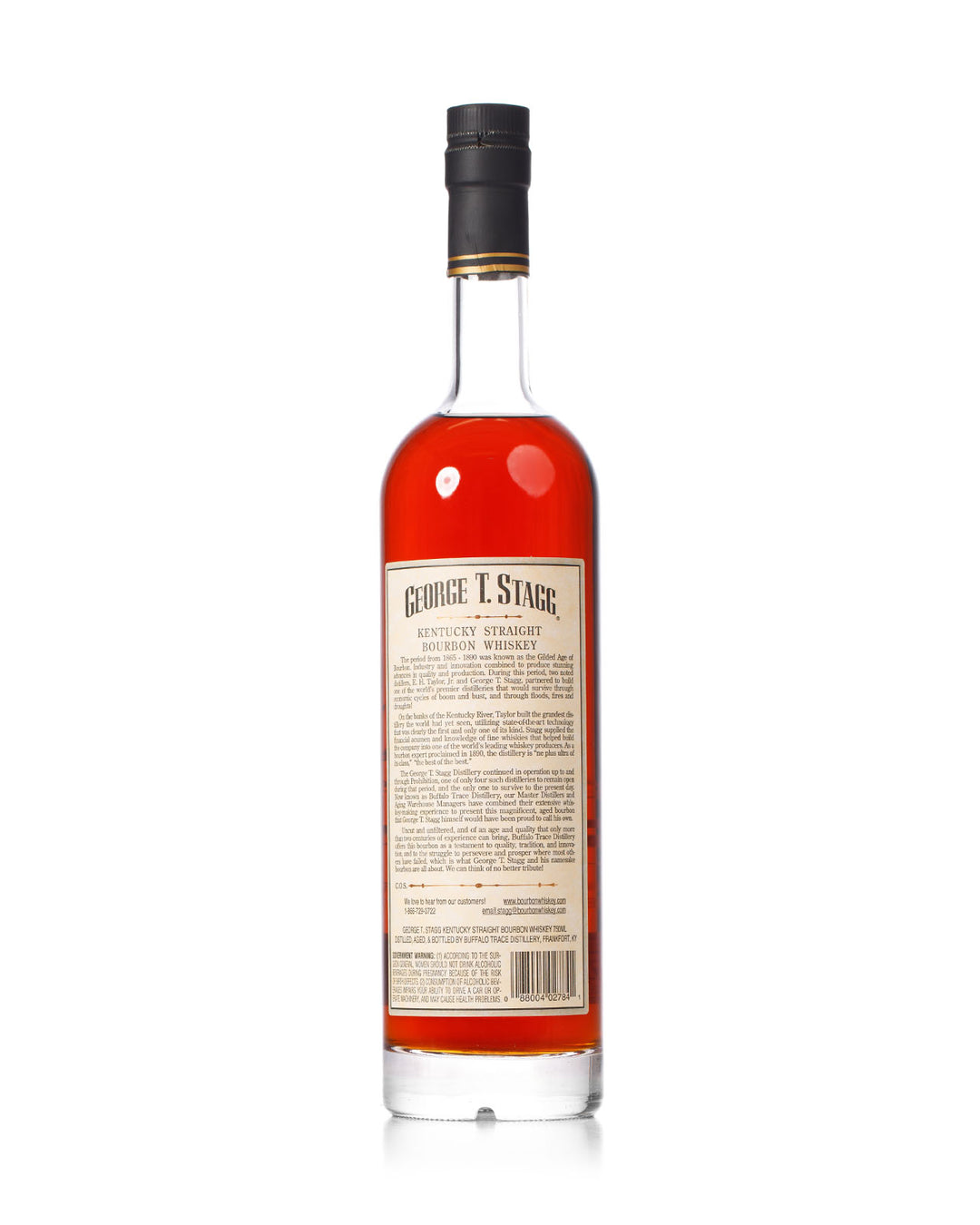 George T. Stagg 2001 15 Year Old Barrel Proof Limited Edition Bourbon Bottled 2016 750ml