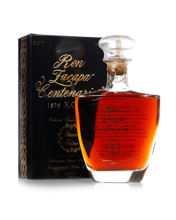 Ron Zacapa Centenario XO 25 Year Old Guatamalan Rum With Original Box