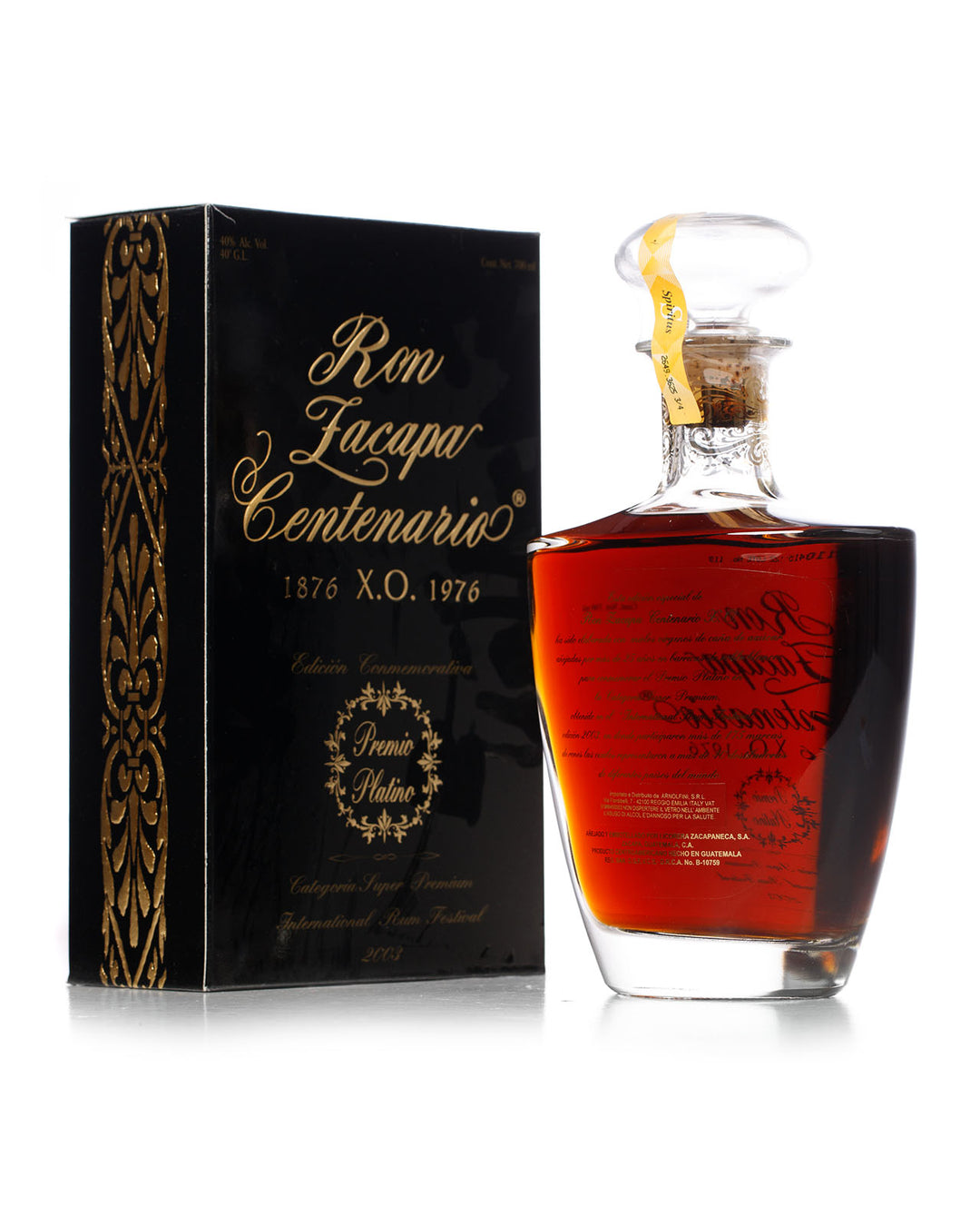 Ron Zacapa Centenario XO 25 Year Old Guatamalan Rum With Original Box