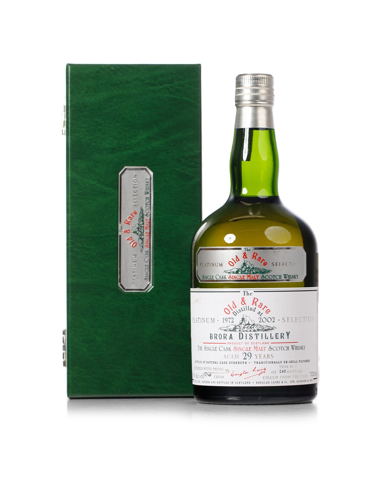 Brora 1972 29 Year Old Old & Rare Platinum Douglas Laing Bottled 2002 ...