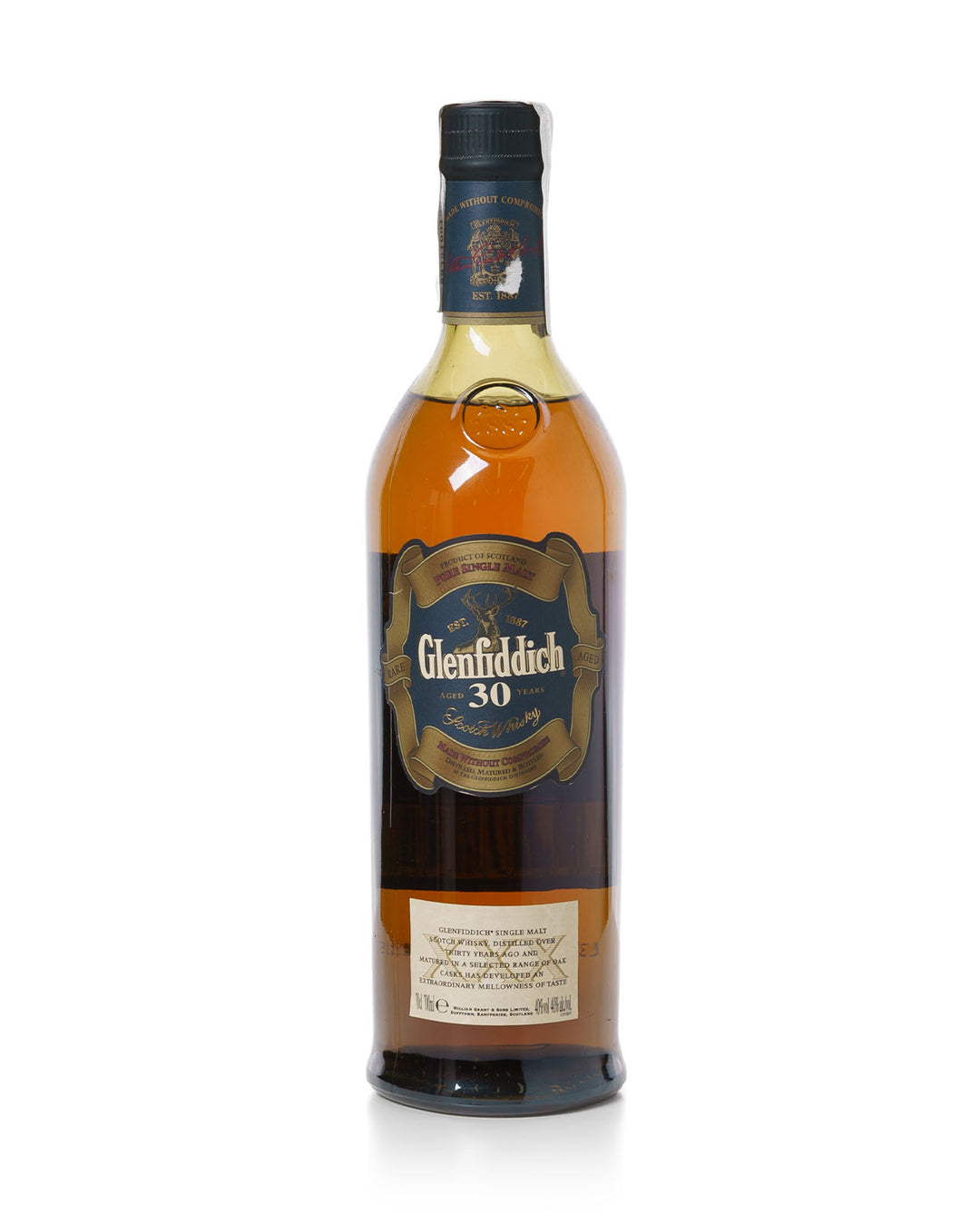 Glenfiddich 30 Year Old XXX Bottled 2000s With Original Box