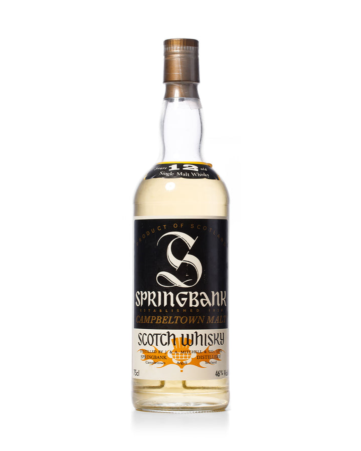 Springbank 12 Year Old Campbeltown Malt 1980s