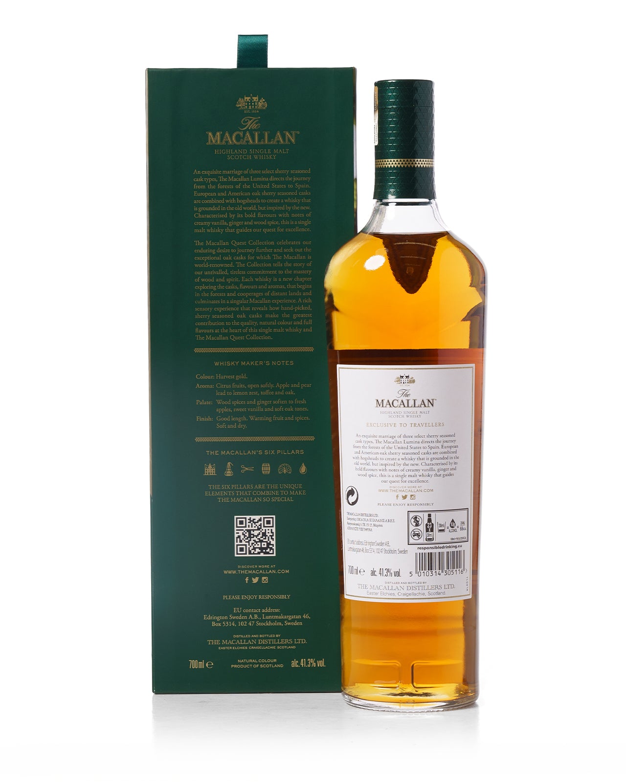 The Macallan Quest ウイスキー１㍑×２本 The Macallan Quest ウイスキー1㍑×2本