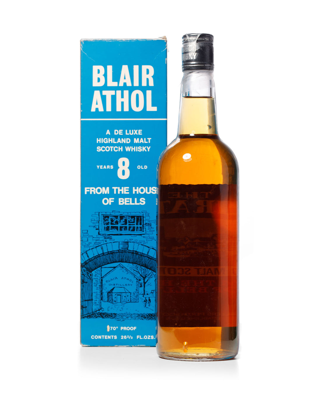 Blair Athol 8 Year Old 70 Proof 26 2/3rd Fl.Ozs With Original Box