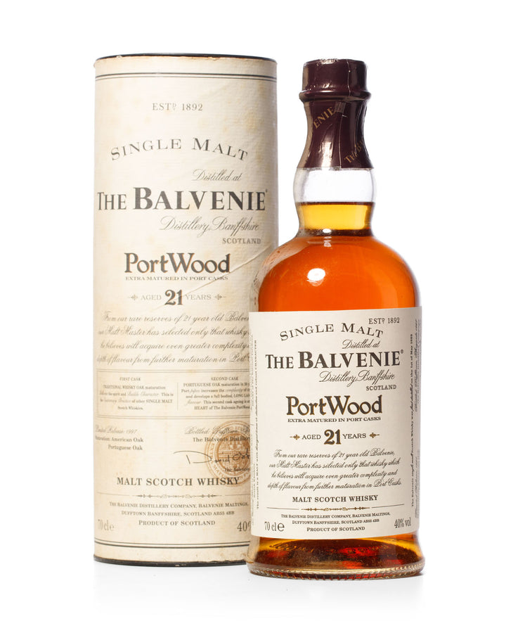 Balvenie 21 Year Old Port Wood With Original Tube