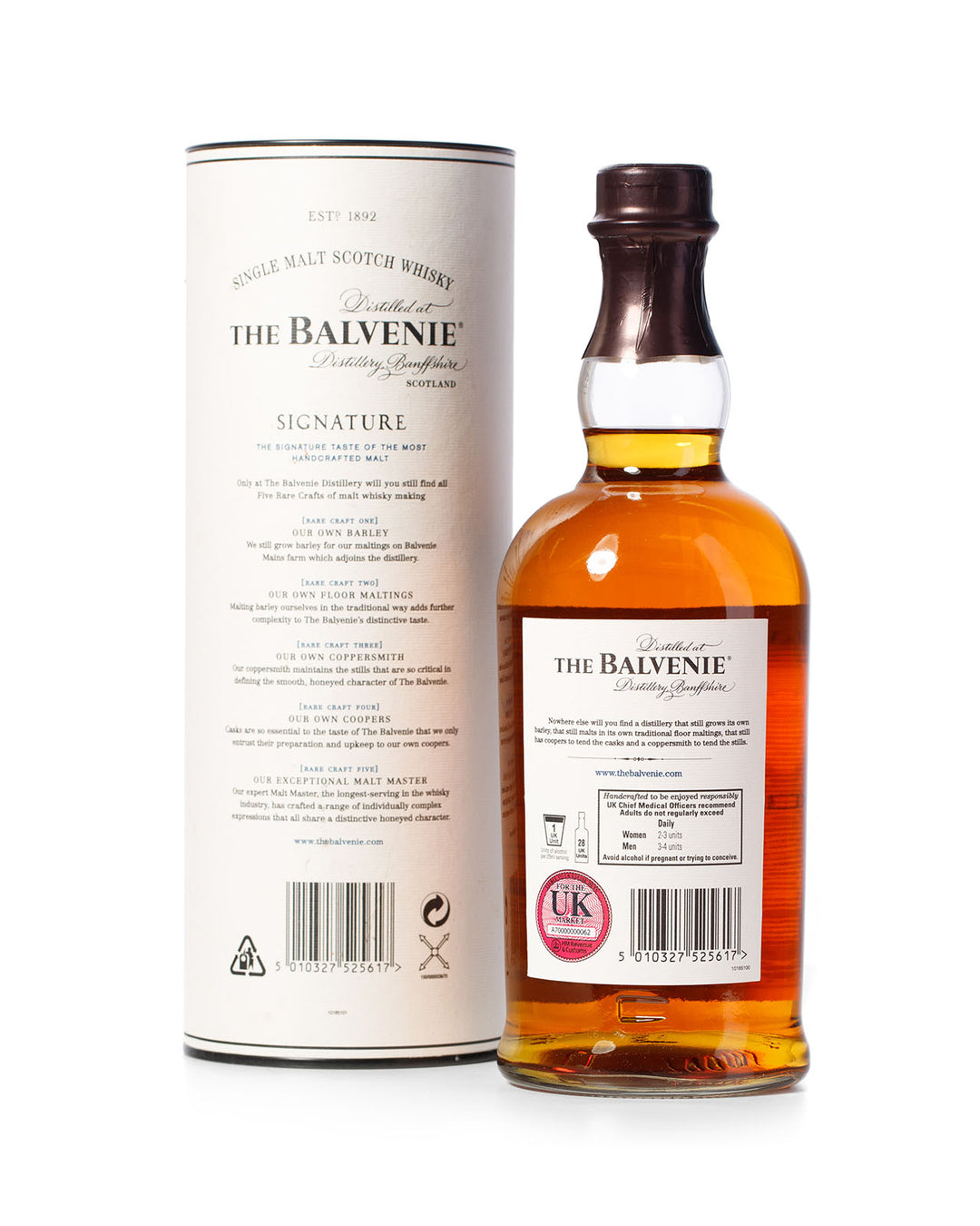 Balvenie 12 Year Signature Batch #3 With Original Tube