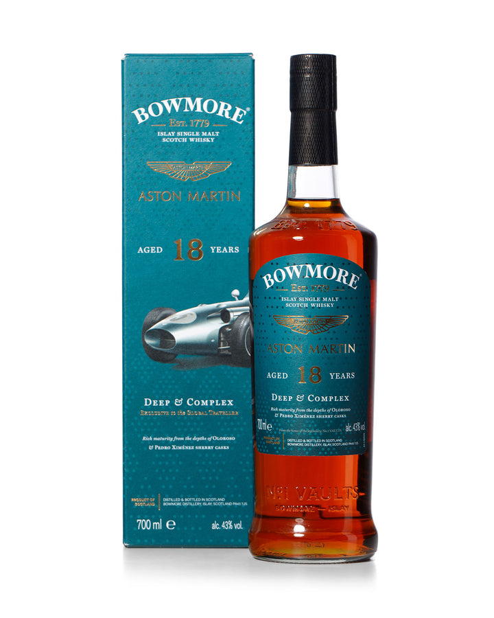 Bowmore Aston Martin 1-6 Vertical With Original Boxes