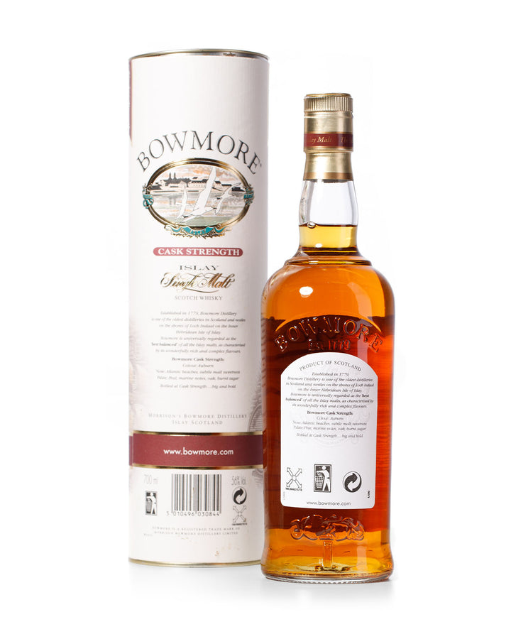 Bowmore Cask Strength 56% With Original Tube