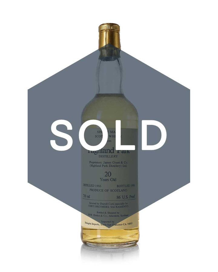 Highland Park 1966 20 Year Old Duthie For Corti