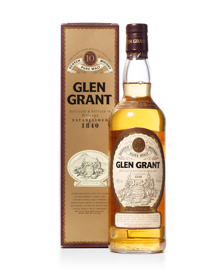 Glen Grant 1990's 10 Year Old With Original Box