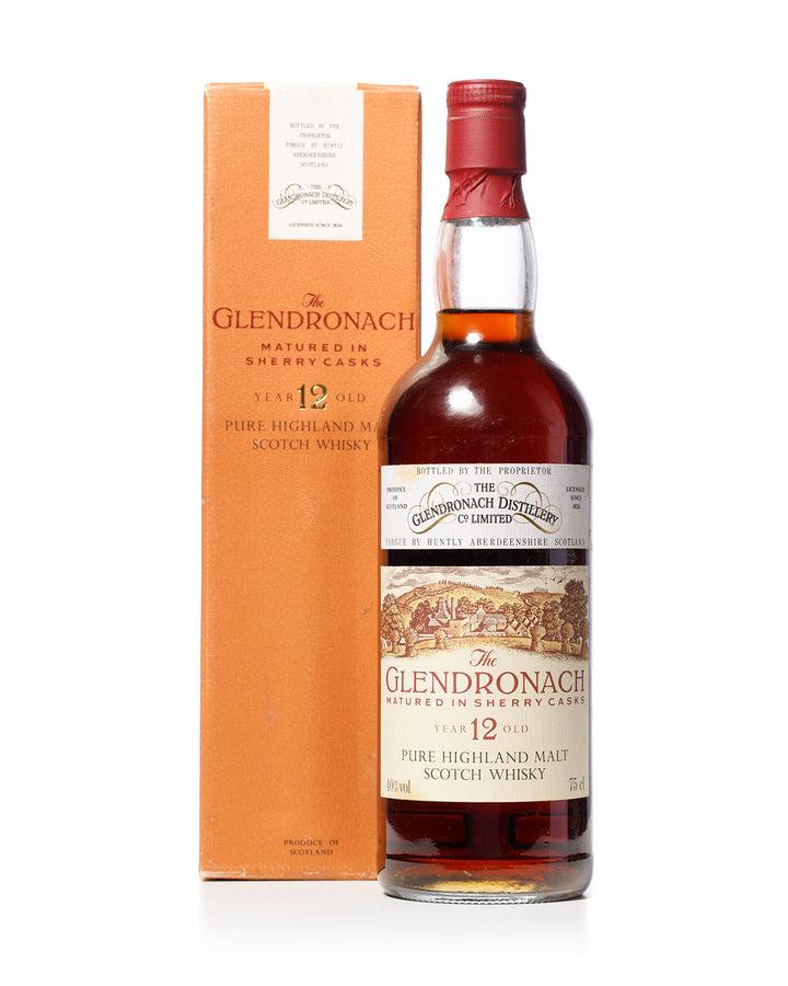 Glendronach 12 Year Old Sherry Cask 75cl With Original Box