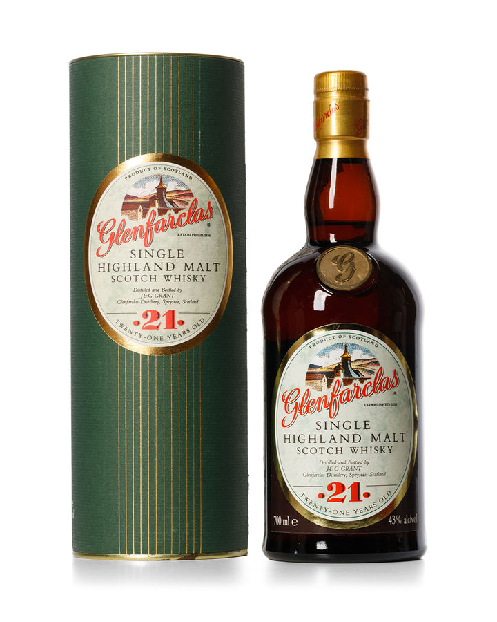 Glenfarclas 21 Year Old With Original Tube