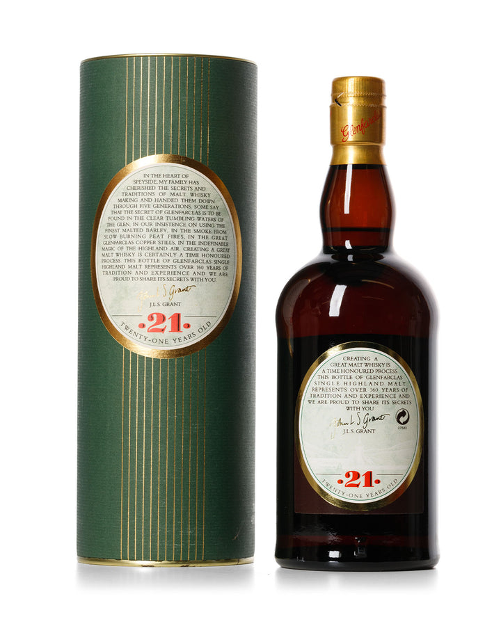 Glenfarclas 21 Year Old With Original Tube