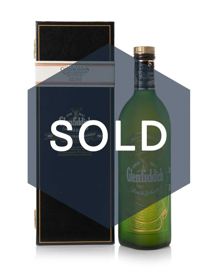 Glenfiddich Centenary Edition 1887 -1987