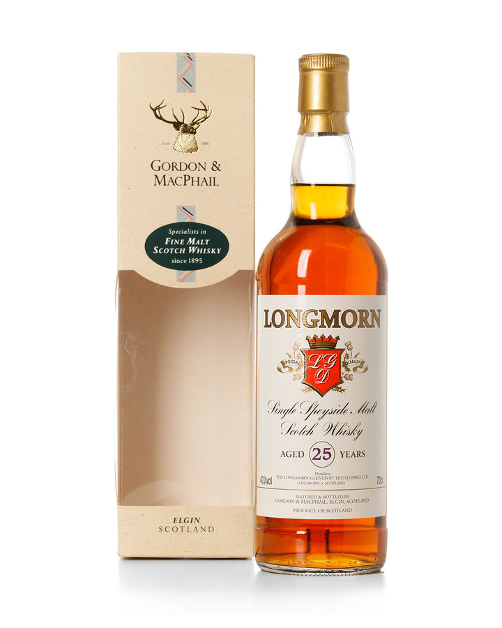 Longmorn 25 Year Old Gordon & Macphail With Original Box