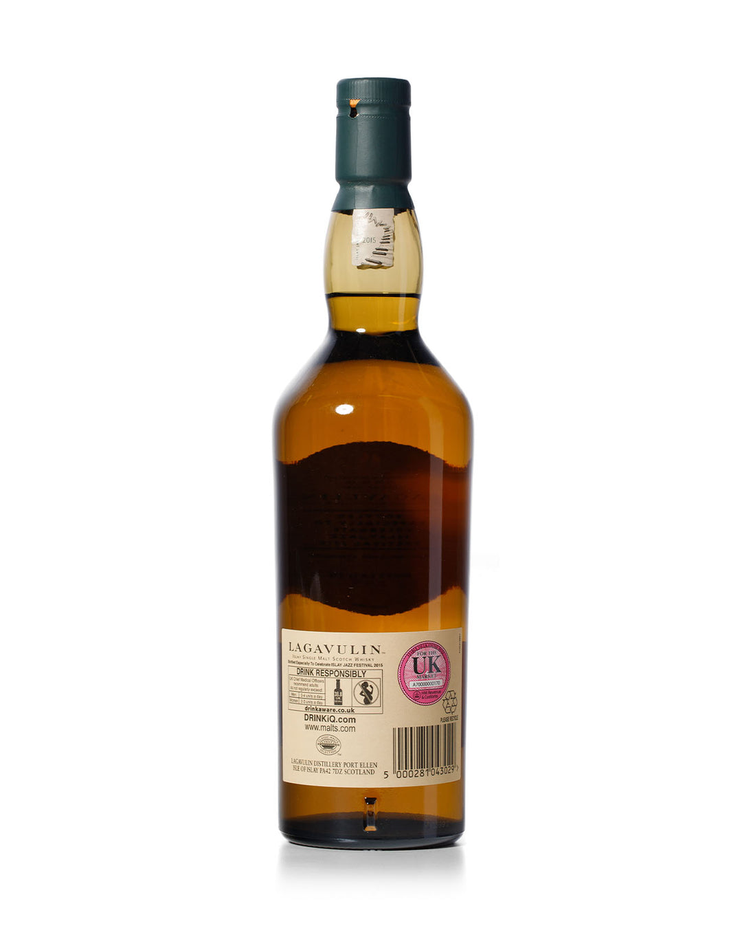 Lagavulin Islay Jazz Festival Bottled 2015