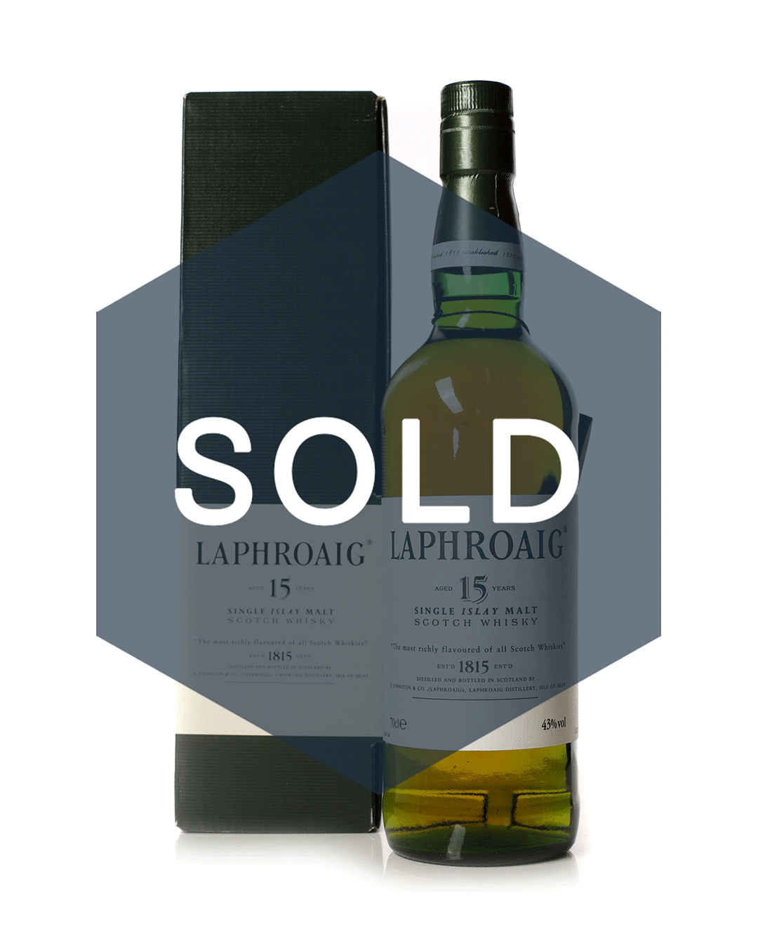 Laphroaig 15 Year Old Pre-Royal Warrant