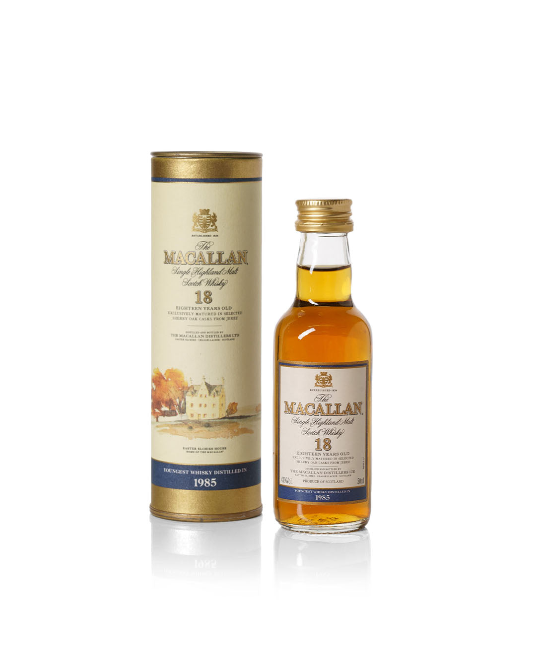 Macallan 1985 18 Year Old Miniature Bottled 2003