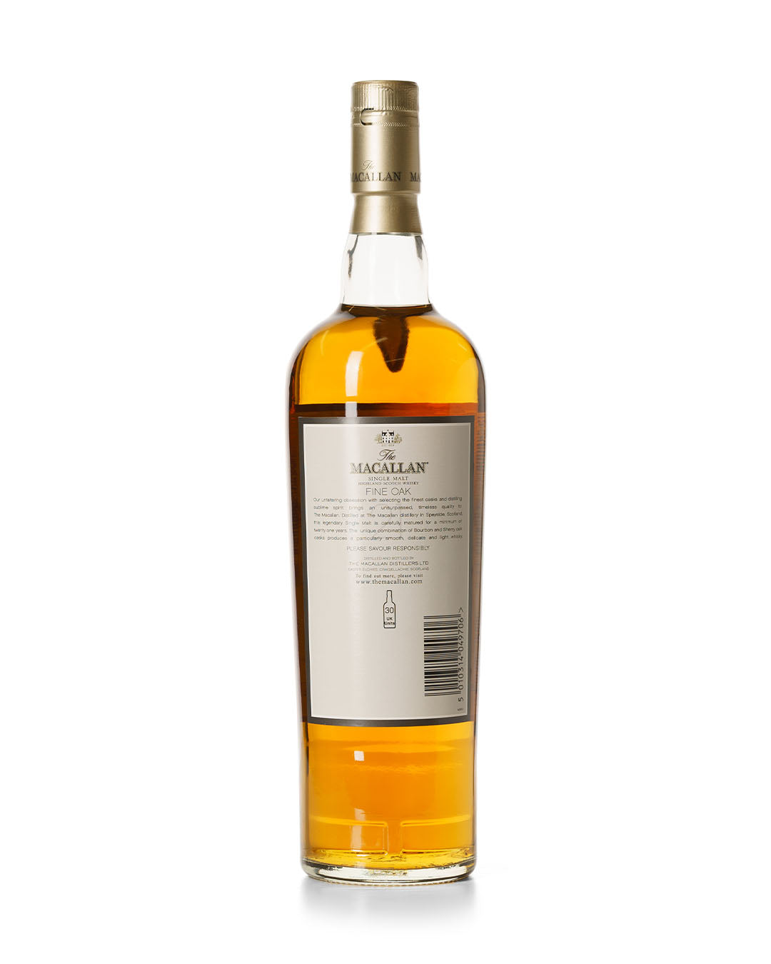 Macallan 21 Year Old Fine Oak Triple Cask Matured With Original Box