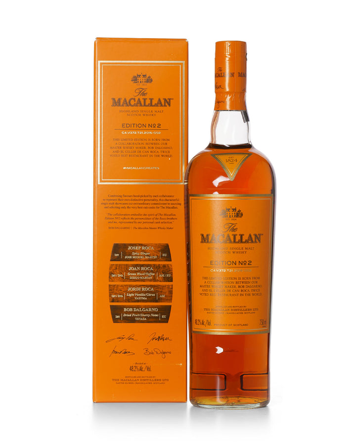 Macallan Edition Series Set With Original Boxes - No. 1 - No. 6