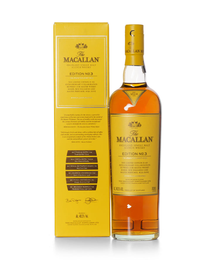 Macallan Edition Series Set With Original Boxes - No. 1 - No. 6