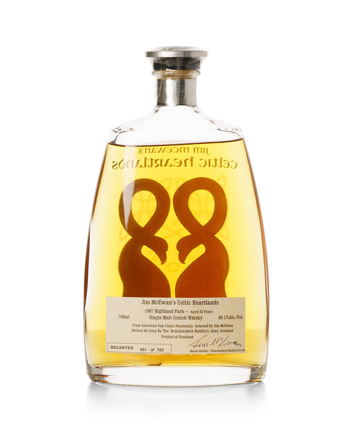 Highland Park 1967 35 Year Old Jim McEwan's Celtic Heartlands Murray McDavid Bottled 2002 With Original Box