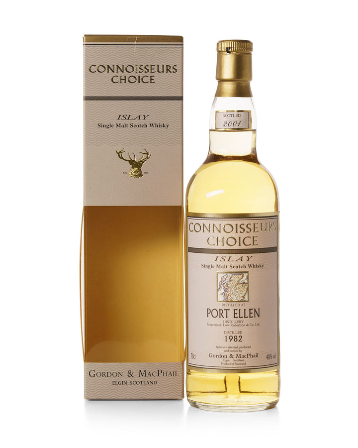 Port Ellen 1982 Connoisseurs Choice Gordon & Macphail Bottled 2001 With Original Box