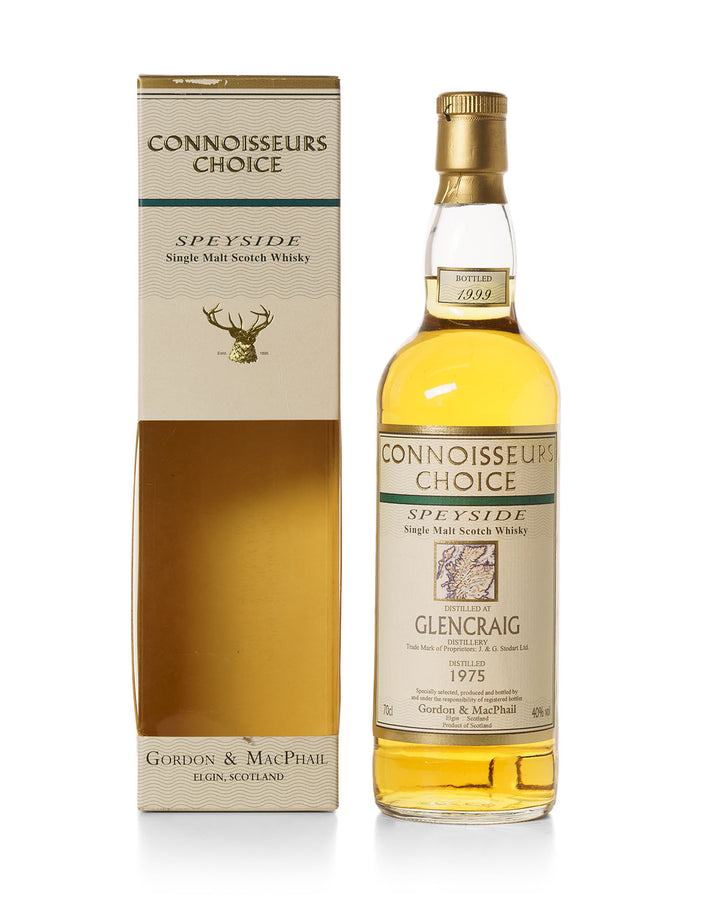 Glencraig 1975 Connoisseurs Choice Gordon & Macphail Bottled 1999 With Original Box