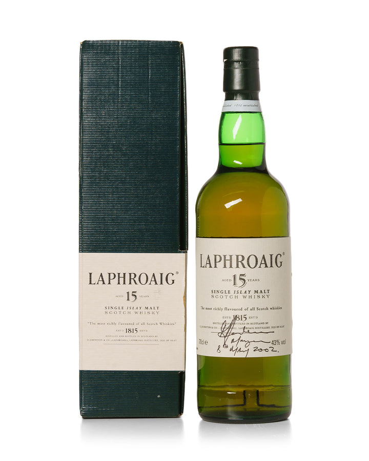 Laphroaig 2002 15 Year Old With Original Box