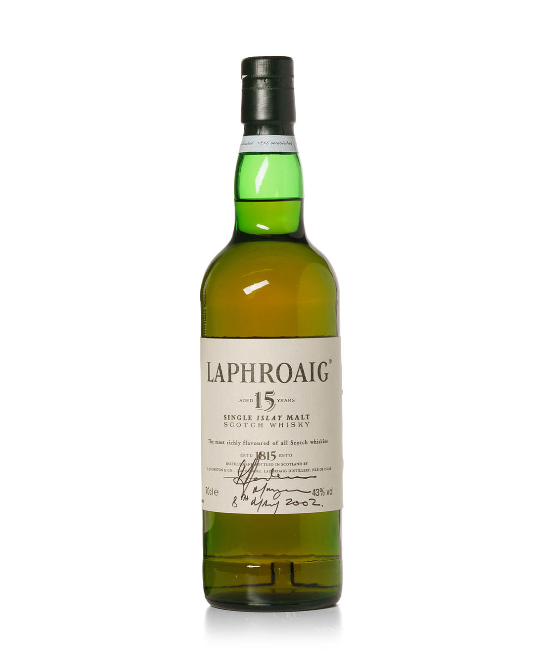 Laphroaig 2002 15 Year Old With Original Box