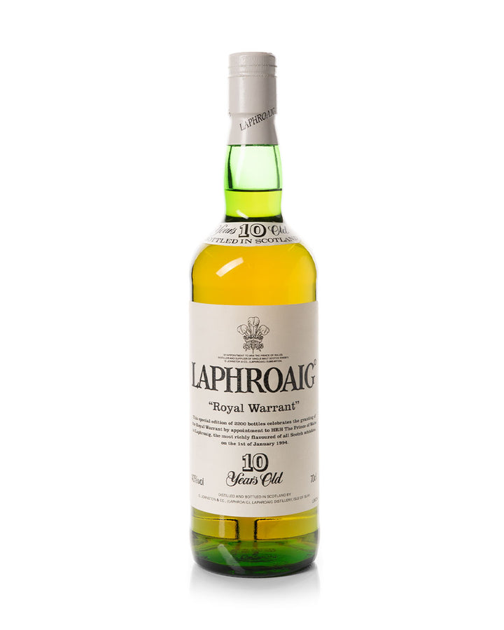 Laphroaig Royal Warrant 10 Year Old Bottled 1994