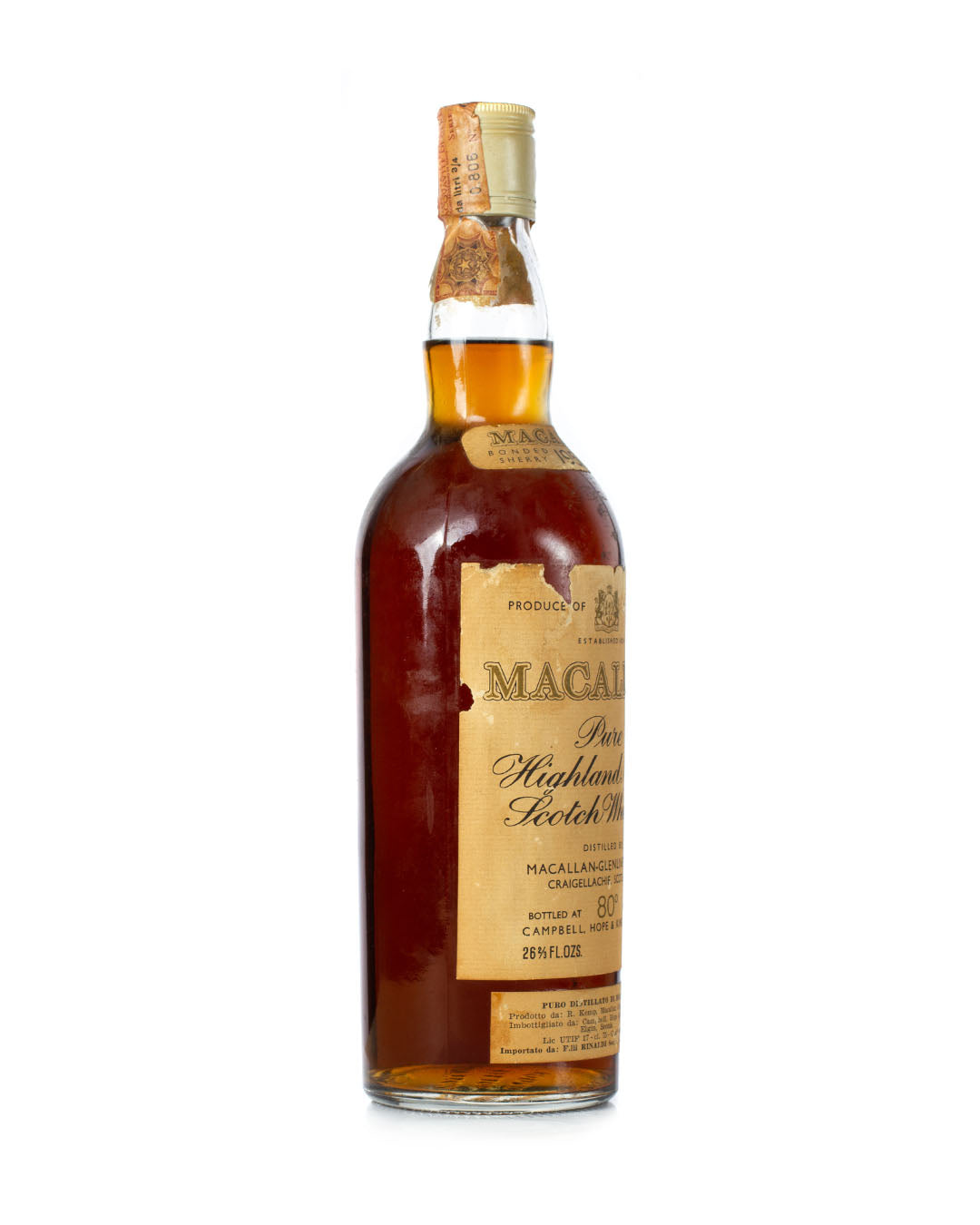 Buy Macallan 1955 Campbell Hope & King