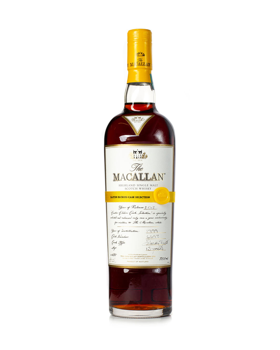 Buy Macallan Easter Elchies Cask Selection 1999 2012 Release online