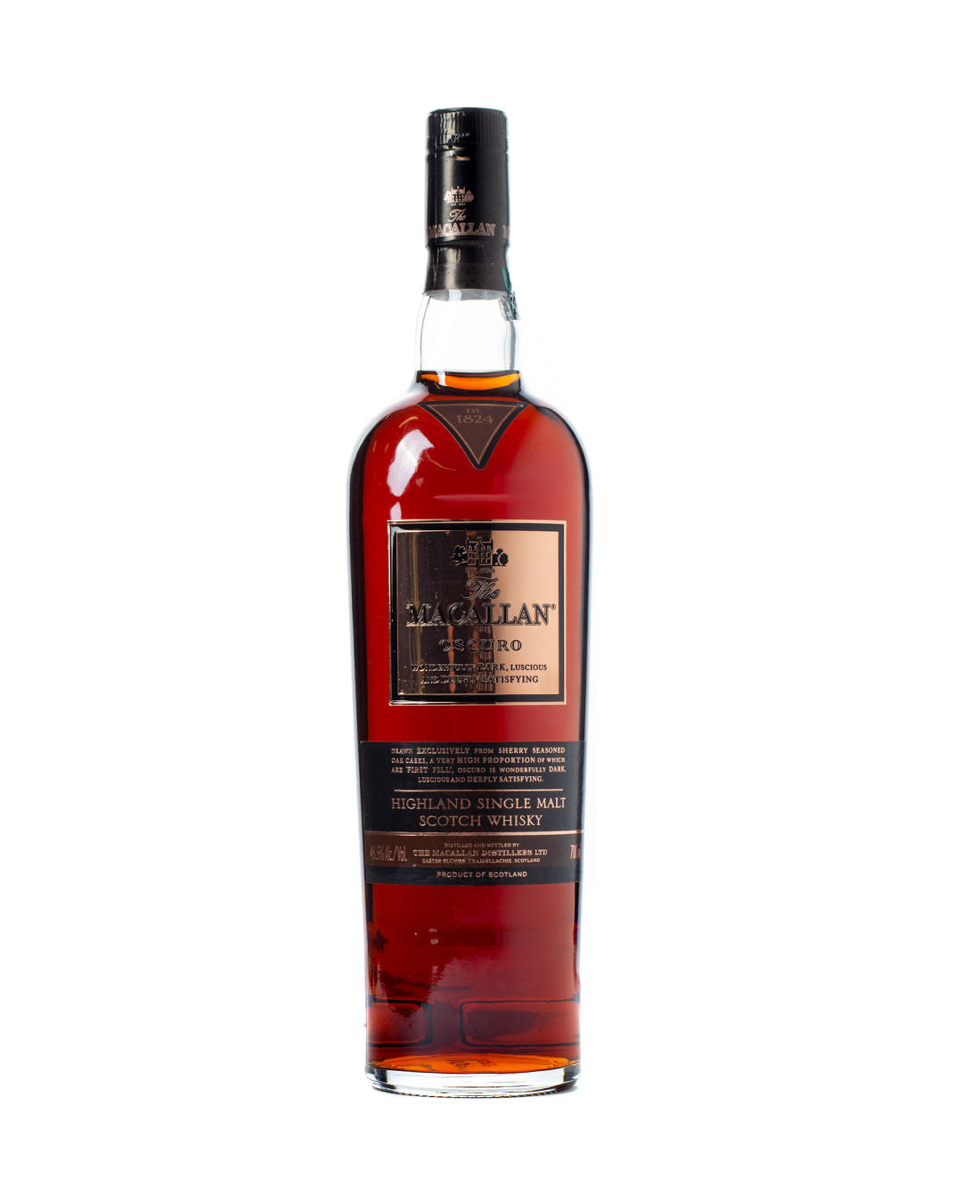 Buy Macallan Oscuro 1824 (old packaging) 2014 online