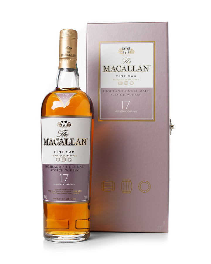 Macallan 17 Year Old Fine Oak With Original Box