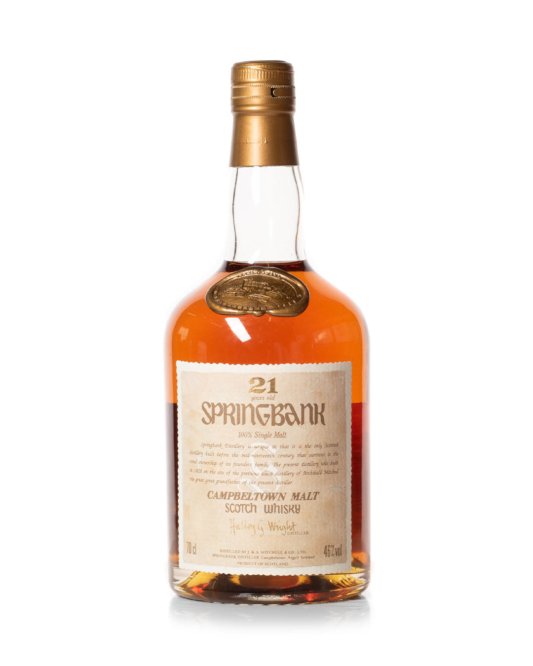 Springbank 21 Year Old Campbeltown Malt